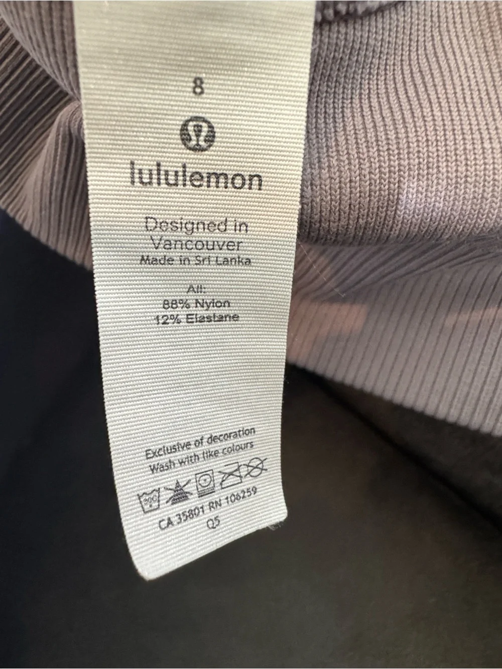 lululemon athletica lightweight seamless